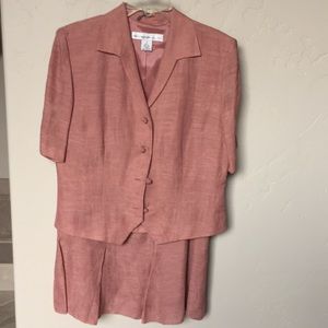 Short sleeve Blouse and skirt set